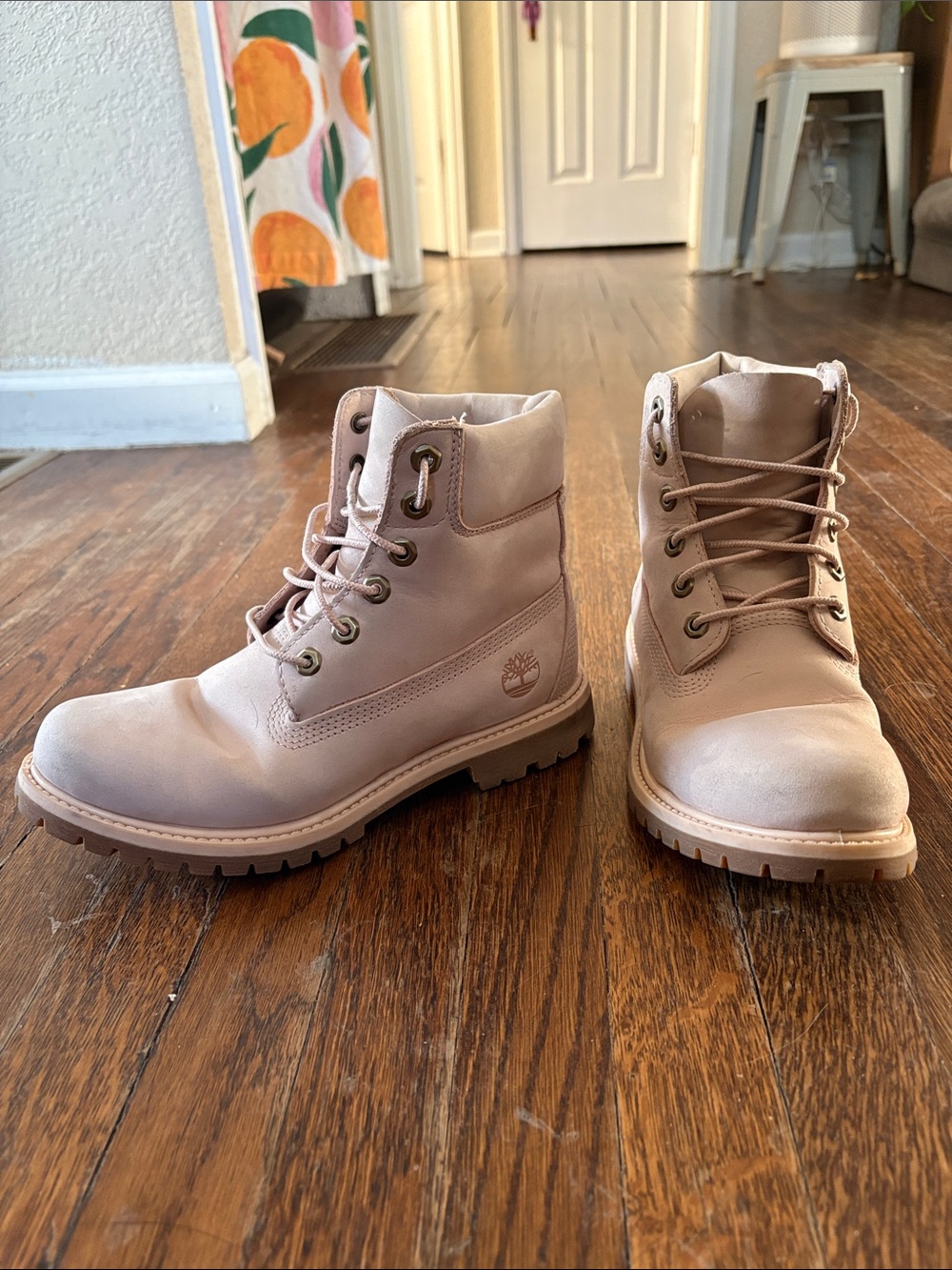 Timberland | Women’s 7.5 | Light Pink Premium 6in Boot